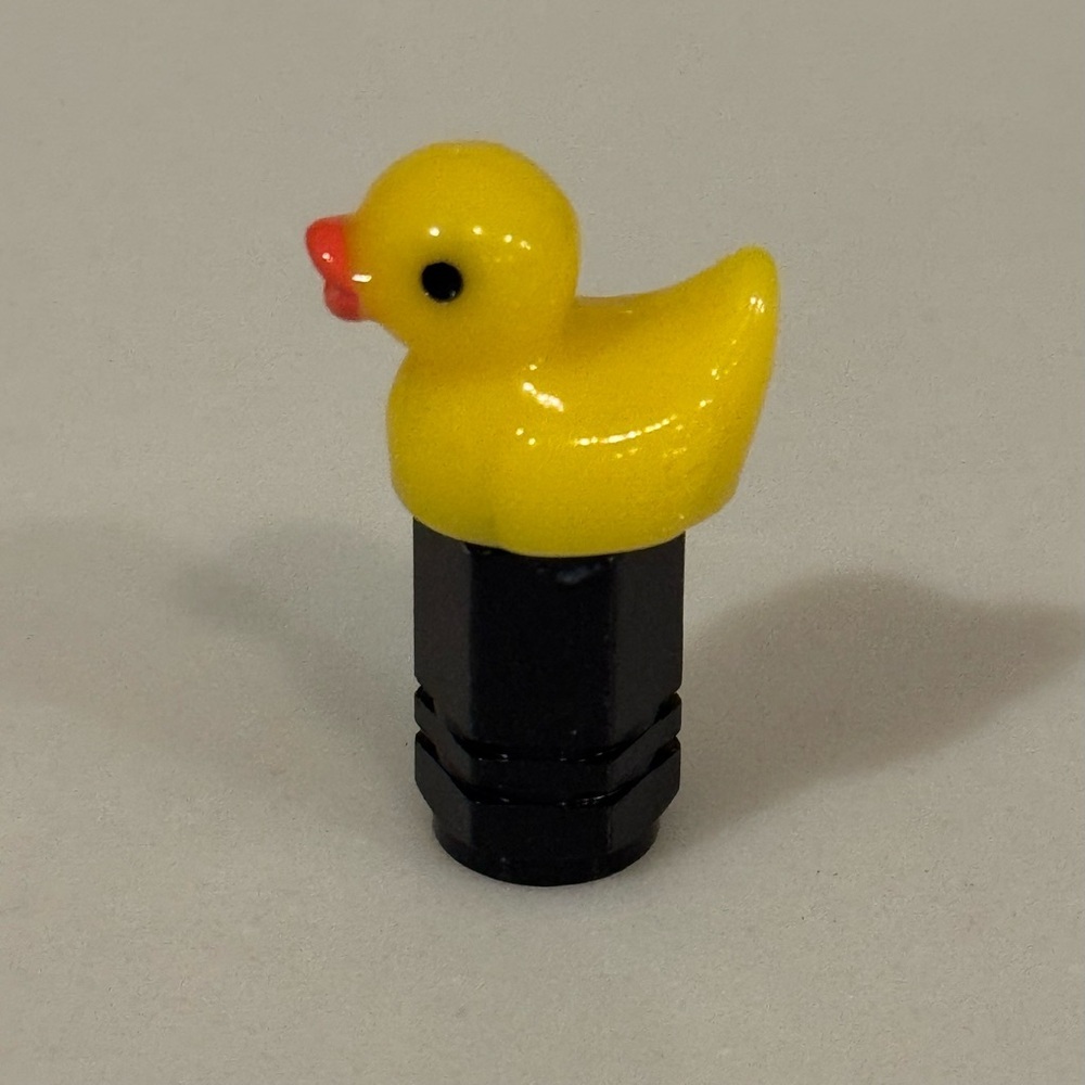 Duck Valve Stem Caps for Car, Bicycle, Motorcycle | Duck Tire Caps Set of 5 - Picture 3 of 8